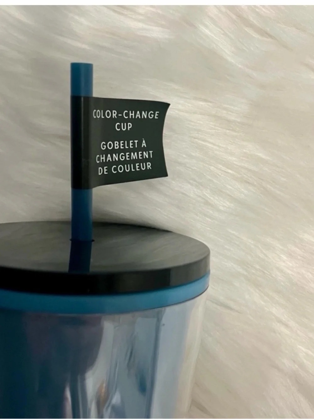Starbucks Blue Holographic Siren Tumbler